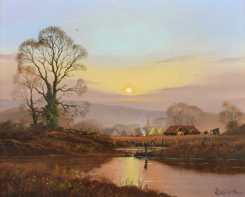 Peter cosslett original oil - -,