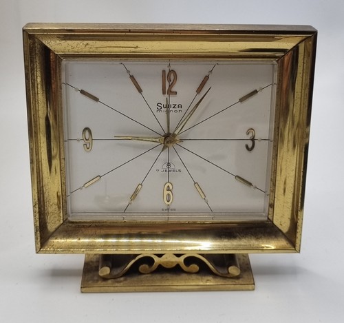 Art deco swiza mignon alarm - art,
