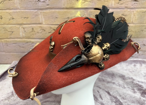 Terracotta distressed pirate - distressed,