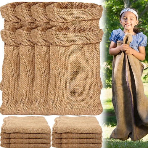 40 burlap bags - (12),