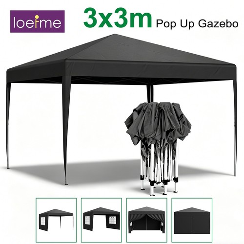 3x3m heavy duty gazebo marquee - 3x3m,