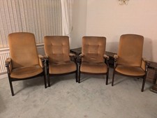 Four Cintique vintage chairs