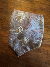 Blue And Red Peacock Pattern