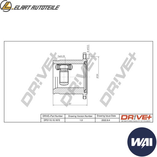 Point kit driveshaft - point,