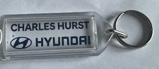 GENUINE HYUNDAI MAIN DEALER CAR KEY FOB KEY RING PLASTIC CHARLES HURST