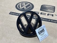 VW Golf MK2 MK3 Vento Jetta T4 Passat Front Grille Badge Emblem Black New OEM