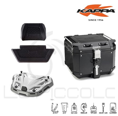 Kappa aluminum suitcase - kappa,