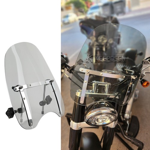 Large smoke windshield screen - smoke,