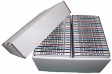 CD Storage box case unit organiser includes lid 5 Pack Deal holds 40 Cd's per 1