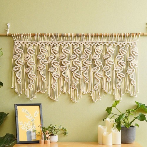 55x110cm new beige - new, macrame