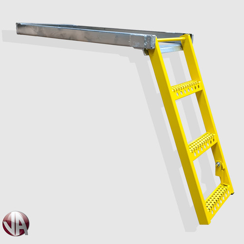 Yellow underfloor pull slide - yellow,