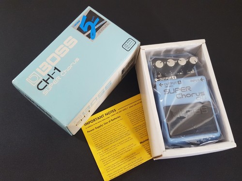 Boss super chorus guitar - ch-1,