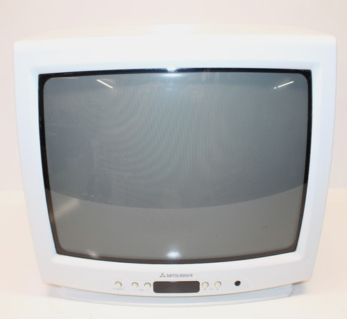 Vintage mitsubishi crt tv - mitsubishi, 13"