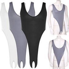 UK Mens Sexy Sleeveless Open