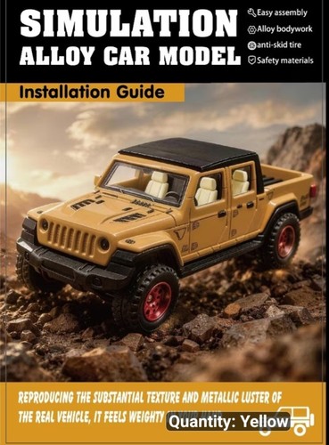 Scale car model - 1/64, needs