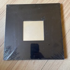 New IKEA MALMA black  Wooden Square Mirror 25.5 x 25.5cm