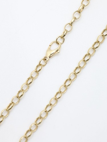 Gold belcher cable chain - belcher,