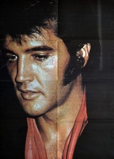 ELVIS PRESLEY POSTER . 84 X 59