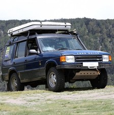 Heavy-Duty Steel Winch Bumper - Land Rover Discovery 1 - DA5621