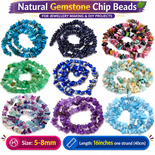 Natural crystal gemstone chip - natural,