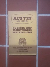 Original 1953 Austin A70 and