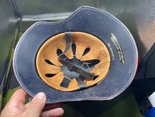 Original WW2 German Luftschutz Helmet with Liner & Chinstrap