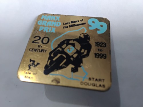 1999 manx grand prix - grand, badge