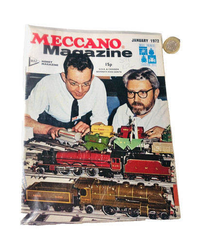 Meccano magazine january 1972 - magazine,