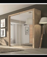 Mirrored Wardrobe - In Boxes -