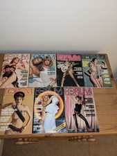 Vintage Forum x 7 Pocket Size Magazines Vol 10 - Various Issues From 1970's