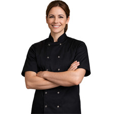 Black Chefs Jacket Unisex