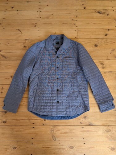 Albam mens blue quilted - albam,