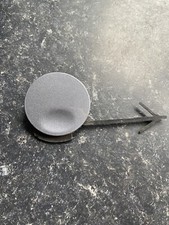 Vauxhall Corsa D Rear Bumper Tow Eye Hook Cover 13183127 Colour Z163  Silver