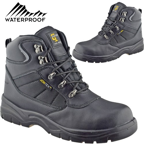 Mens leather jontex - leather, waterproof