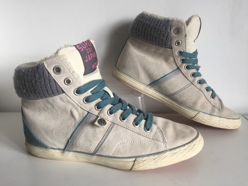 Superdry suede shoes trainers - shoes,
