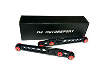 M2 BLACK & RED REAR LOWER CONTROL ARMS LCA'S HONDA CIVIC EK EJ VTI EK9 EJ9 Z3740