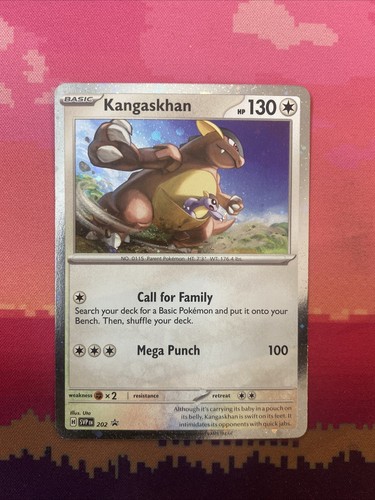 Pokemon card kangaskhan - card, 202