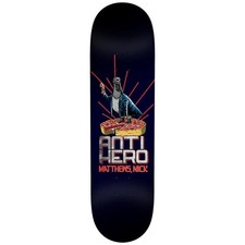 Anti Hero Matthews P2: Judgement Day Black Skateboard Deck 8.38"
