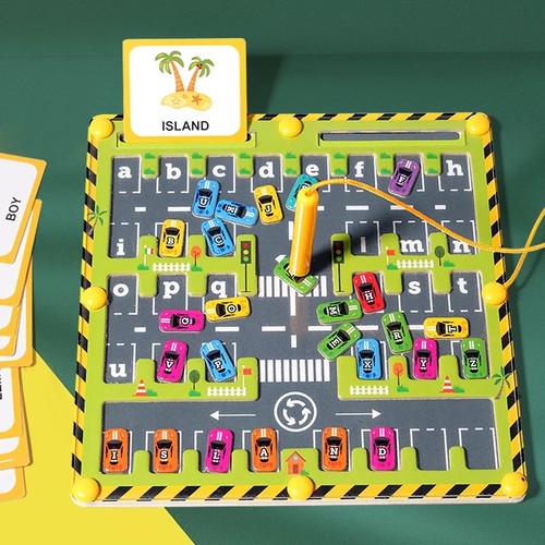Car park montessori toys - montessori,