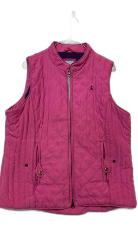 Joules pink polyester quilted - joules,