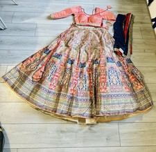 Asian Lengha Wedding Dress