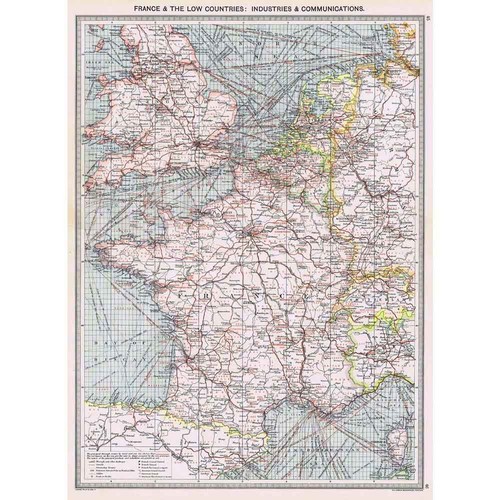 Antique map 1906 - 1906,
