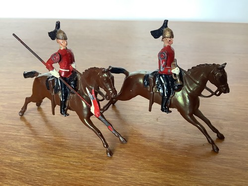Britains mounted lead soldiers - britains,