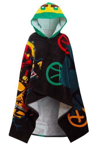 Lego ninjago hooded towel - ninjago, kids
