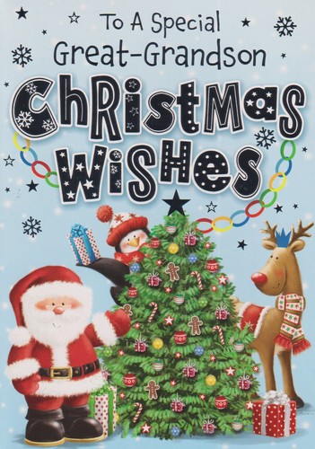 Great grandson christmas - great-grandson,