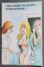 Vintage Saucy Seaside Cardtoon