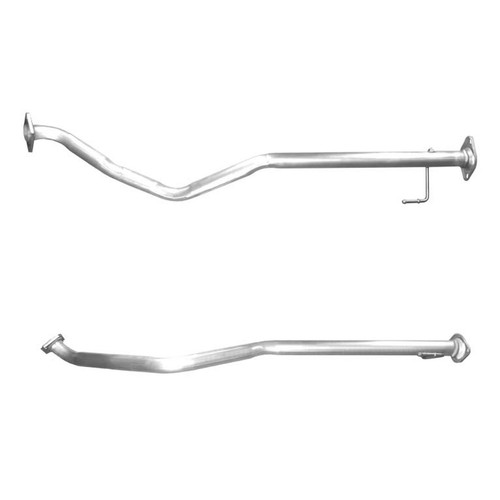 Exhaust pipe rear fitting - pipe, +