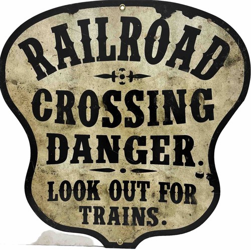 Railroad crossing danger - railroad, look