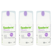 3x Epaderm Cream - 50g - Dry Skin Conditions, Eczema