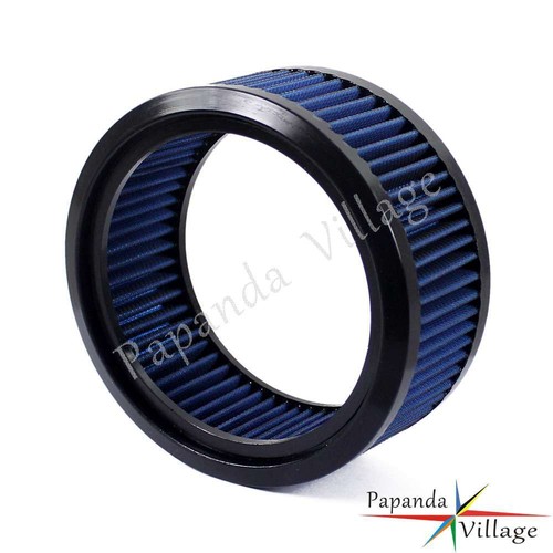 Motorcycle round blue air - blue,